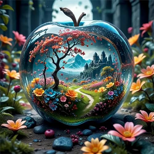 1000 Teile Puzzle für Erwachsene mit Kristalllandschaftsschloss Puzzles, EIN Herausforderndes Rätsel,Puzzles für Die Ganze Familie,1000 DIY Kunst Puzzle Home Dekoration Geschenke 1000 Teile Puzzle für Erwachsene mit Kristalllandschaftsschloss Puzzles, EIN Herausforderndes Rätsel,Puzzles für Die Ganze Familie,1000 DIY Kunst Puzzle Home Dekoration Geschenke von Yeecer