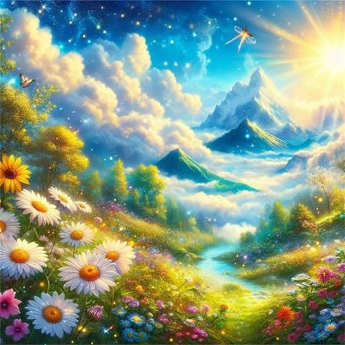 1000 Teile Puzzle für Erwachsene mit Landschaftsblumen Puzzles, EIN Herausforderndes Rätsel,Puzzles für Die Ganze Familie,1000 DIY Kunst Puzzle Home Dekoration Geschenke 1000 Teile Puzzle für Erwachsene mit Landschaftsblumen Puzzles, EIN Herausforderndes Rätsel,Puzzles für Die Ganze Familie,1000 DIY Kunst Puzzle Home Dekoration Geschenke von Yeecer