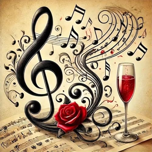 1000 Teile Puzzle für Erwachsene mit Musik Rotwein Puzzles, EIN Herausforderndes Rätsel,Puzzles für Die Ganze Familie,1000 DIY Kunst Puzzle Home Dekoration Geschenke 1000 Teile Puzzle für Erwachsene mit Musik Rotwein Puzzles, EIN Herausforderndes Rätsel,Puzzles für Die Ganze Familie,1000 DIY Kunst Puzzle Home Dekoration Geschenke von Yeecer