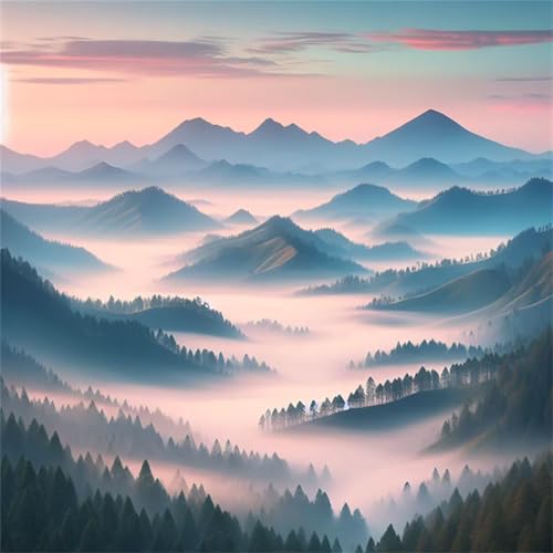 1000 Teile Puzzle für Erwachsene mit Neblige Berglandschaft Puzzles, EIN Herausforderndes Rätsel,Puzzles für Die Ganze Familie,1000 DIY Kunst Puzzle Home Dekoration Geschenke 1000 Teile Puzzle für Erwachsene mit Neblige Berglandschaft Puzzles, EIN Herausforderndes Rätsel,Puzzles für Die Ganze Familie,1000 DIY Kunst Puzzle Home Dekoration Geschenke von Yeecer