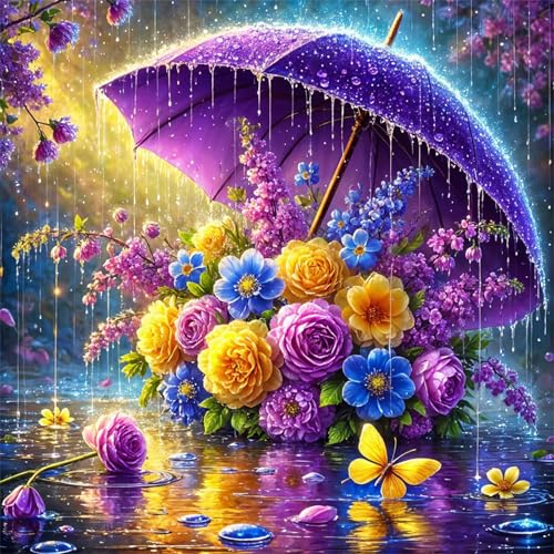 1000 Teile Puzzle für Erwachsene mit Regentag Regenschirm Blumen Puzzles, EIN Herausforderndes Rätsel,Puzzles für Die Ganze Familie,1000 DIY Kunst Puzzle Home Dekoration Geschenke 1000 Teile Puzzle für Erwachsene mit Regentag Regenschirm Blumen Puzzles, EIN Herausforderndes Rätsel,Puzzles für Die Ganze Familie,1000 DIY Kunst Puzzle Home Dekoration Geschenke von Yeecer