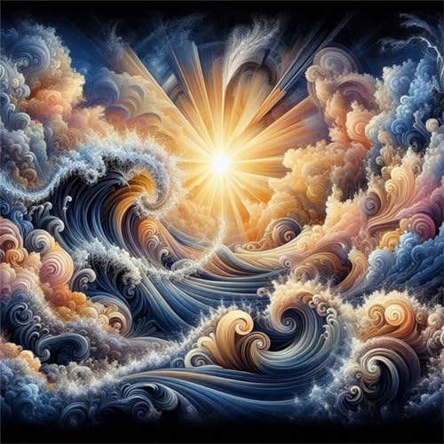 1000 Teile Puzzle für Erwachsene mit Sonnenlichtwellen abstrakt Puzzles, EIN Herausforderndes Rätsel,Puzzles für Die Ganze Familie,1000 DIY Kunst Puzzle Home Dekoration Geschenke 1000 Teile Puzzle für Erwachsene mit Sonnenlichtwellen abstrakt Puzzles, EIN Herausforderndes Rätsel,Puzzles für Die Ganze Familie,1000 DIY Kunst Puzzle Home Dekoration Geschenke von Yeecer