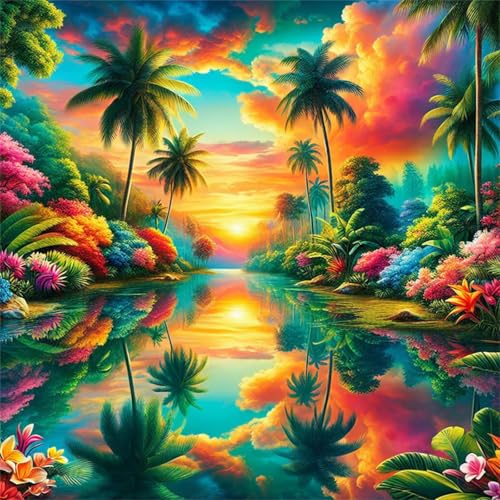 1000 Teile Puzzle für Erwachsene mit Sonnenuntergang im tropischen Paradies Puzzles, EIN Herausforderndes Rätsel,Puzzles für Die Ganze Familie,1000 DIY Kunst Puzzle Home Dekoration Geschenke 1000 Teile Puzzle für Erwachsene mit Sonnenuntergang im tropischen Paradies Puzzles, EIN Herausforderndes Rätsel,Puzzles für Die Ganze Familie,1000 DIY Kunst Puzzle Home Dekoration Geschenke von Yeecer