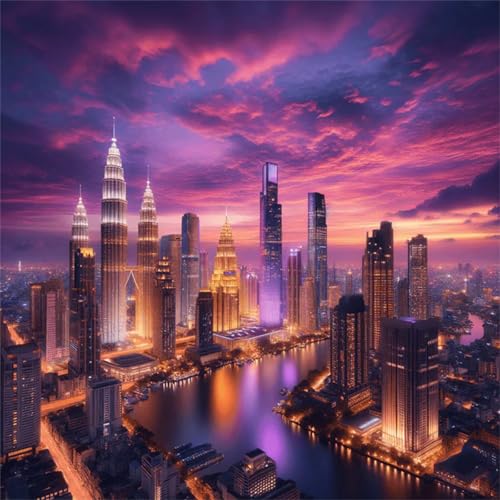 1000 Teile Puzzle für Erwachsene mit Stadtnachtlandschaft Puzzles, EIN Herausforderndes Rätsel,Puzzles für Die Ganze Familie,1000 DIY Kunst Puzzle Home Dekoration Geschenke 1000 Teile Puzzle für Erwachsene mit Stadtnachtlandschaft Puzzles, EIN Herausforderndes Rätsel,Puzzles für Die Ganze Familie,1000 DIY Kunst Puzzle Home Dekoration Geschenke von Yeecer