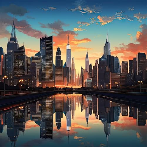 1000 Teile Puzzle für Erwachsene mit Stadtreflexionen Puzzles, EIN Herausforderndes Rätsel,Puzzles für Die Ganze Familie,1000 DIY Kunst Puzzle Home Dekoration Geschenke 1000 Teile Puzzle für Erwachsene mit Stadtreflexionen Puzzles, EIN Herausforderndes Rätsel,Puzzles für Die Ganze Familie,1000 DIY Kunst Puzzle Home Dekoration Geschenke von Yeecer