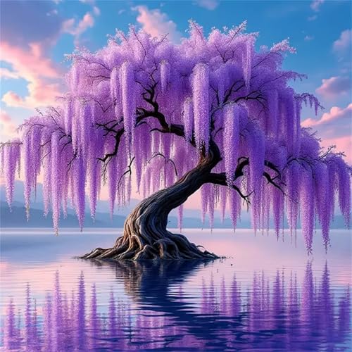 120 Teile Puzzle für Erwachsene mit Lila Baumreflexion Puzzles, EIN Herausforderndes Rätsel,Puzzles für Die Ganze Familie,120 DIY Kunst Puzzle Home Dekoration Geschenke 120 Teile Puzzle für Erwachsene mit Lila Baumreflexion Puzzles, EIN Herausforderndes Rätsel,Puzzles für Die Ganze Familie,120 DIY Kunst Puzzle Home Dekoration Geschenke von Yeecer