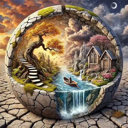 120 Teile Puzzle für Erwachsene mit Traum-Weltraumdorf Puzzles, EIN Herausforderndes Rätsel,Puzzles für Die Ganze Familie,120 DIY Kunst Puzzle Home Dekoration Geschenke 120 Teile Puzzle für Erwachsene mit Traum-Weltraumdorf Puzzles, EIN Herausforderndes Rätsel,Puzzles für Die Ganze Familie,120 DIY Kunst Puzzle Home Dekoration Geschenke von Yeecer