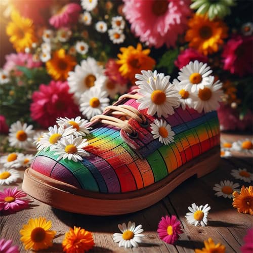 300 Teile Puzzle für Erwachsene mit Daisy Schuhe Blumen Puzzles, EIN Herausforderndes Rätsel, 300 Puzzles für Die Ganze Familie, DIY Kunst Puzzle Home Dekoration Geschenke 300 Teile Puzzle für Erwachsene mit Daisy Schuhe Blumen Puzzles, EIN Herausforderndes Rätsel, 300 Puzzles für Die Ganze Familie, DIY Kunst Puzzle Home Dekoration Geschenke von Yeecer