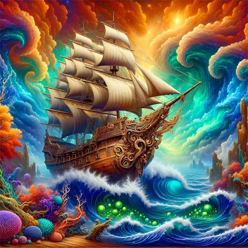 300 Teile Puzzle für Erwachsene mit Fantastische Wellen Segelboote Puzzles, EIN Herausforderndes Rätsel,Puzzles für Die Ganze Familie,300 DIY Kunst Puzzle Home Dekoration Geschenke 300 Teile Puzzle für Erwachsene mit Fantastische Wellen Segelboote Puzzles, EIN Herausforderndes Rätsel,Puzzles für Die Ganze Familie,300 DIY Kunst Puzzle Home Dekoration Geschenke von Yeecer