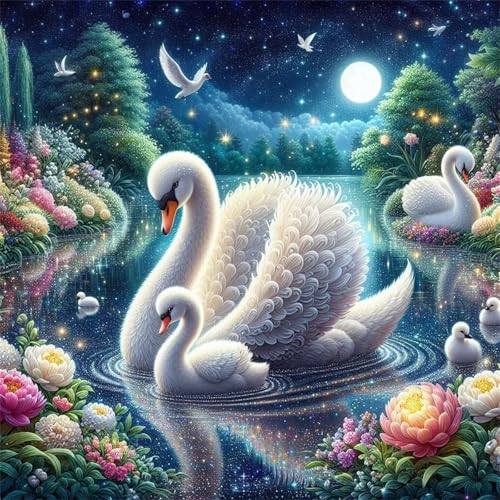 300 Teile Puzzle für Erwachsene mit Gartensee Schwäne Puzzles, EIN Herausforderndes Rätsel,Puzzles für Die Ganze Familie,300 DIY Kunst Puzzle Home Dekoration Geschenke 300 Teile Puzzle für Erwachsene mit Gartensee Schwäne Puzzles, EIN Herausforderndes Rätsel,Puzzles für Die Ganze Familie,300 DIY Kunst Puzzle Home Dekoration Geschenke von Yeecer