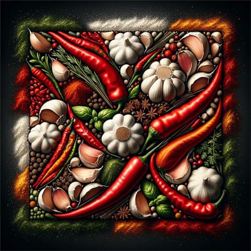 300 Teile Puzzle für Erwachsene mit Küchen-Knoblauch-Chilischoten Puzzles, EIN Herausforderndes Rätsel,Puzzles für Die Ganze Familie,300 DIY Kunst Puzzle Home Dekoration Geschenke 300 Teile Puzzle für Erwachsene mit Küchen-Knoblauch-Chilischoten Puzzles, EIN Herausforderndes Rätsel,Puzzles für Die Ganze Familie,300 DIY Kunst Puzzle Home Dekoration Geschenke von Yeecer