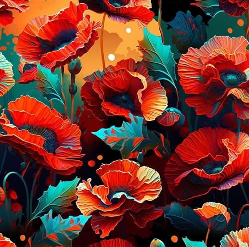 300 Teile Puzzle für Erwachsene mit Rote Mohnblumen Puzzles, EIN Herausforderndes Rätsel,Puzzles für Die Ganze Familie,300 DIY Kunst Puzzle Home Dekoration Geschenke 300 Teile Puzzle für Erwachsene mit Rote Mohnblumen Puzzles, EIN Herausforderndes Rätsel,Puzzles für Die Ganze Familie,300 DIY Kunst Puzzle Home Dekoration Geschenke von Yeecer