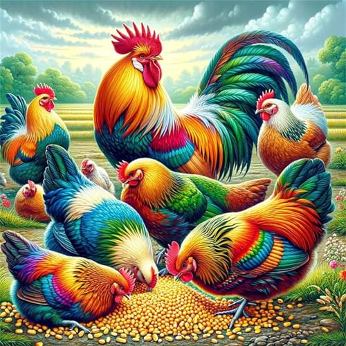 35 Teile Puzzle für Erwachsene mit Feld Hahn Tier Puzzles, EIN Herausforderndes Rätsel,Puzzles für Die Ganze Familie,35 DIY Kunst Puzzle Home Dekoration Geschenke 35 Teile Puzzle für Erwachsene mit Feld Hahn Tier Puzzles, EIN Herausforderndes Rätsel,Puzzles für Die Ganze Familie,35 DIY Kunst Puzzle Home Dekoration Geschenke von Yeecer