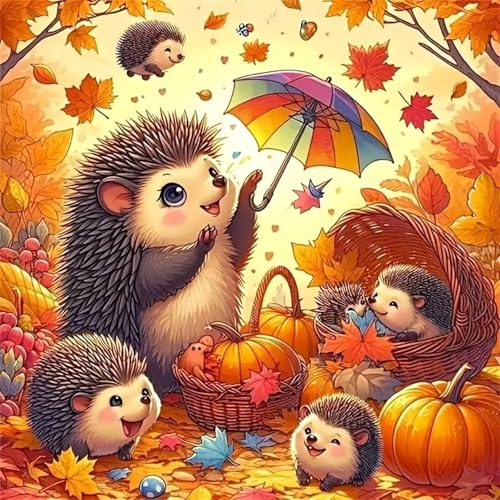 35 Teile Puzzle für Erwachsene mit Herbst-Cartoon-Igel Puzzles, EIN Herausforderndes Rätsel,Puzzles für Die Ganze Familie,35 DIY Kunst Puzzle Home Dekoration Geschenke 35 Teile Puzzle für Erwachsene mit Herbst-Cartoon-Igel Puzzles, EIN Herausforderndes Rätsel,Puzzles für Die Ganze Familie,35 DIY Kunst Puzzle Home Dekoration Geschenke von Yeecer