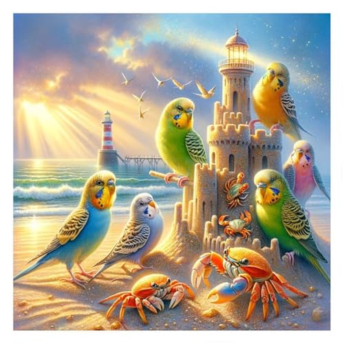 35 Teile Puzzle für Erwachsene mit Papageien-Sandburg Puzzles, EIN Herausforderndes Rätsel,Puzzles für Die Ganze Familie,35 DIY Kunst Puzzle Home Dekoration Geschenke 35 Teile Puzzle für Erwachsene mit Papageien-Sandburg Puzzles, EIN Herausforderndes Rätsel,Puzzles für Die Ganze Familie,35 DIY Kunst Puzzle Home Dekoration Geschenke von Yeecer