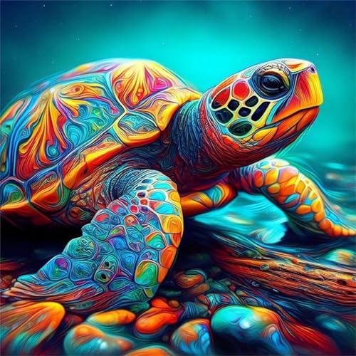 Puzzles 200 Teile Erwachsene,28x28 cm Lernspiel Herausforderung Spielzeug 200 Teile Farbige Schildkröte Puzzles für Erwachsene Puzzles 200 Teile Erwachsene,28x28 cm Lernspiel Herausforderung Spielzeug 200 Teile Farbige Schildkröte Puzzles für Erwachsene von Yeecer