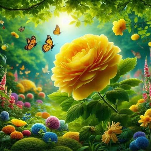 Puzzles 200 Teile Erwachsene,28x28 cm Lernspiel Herausforderung Spielzeug 200 Teile Gelber Blumenschmetterling Puzzles für Erwachsene Puzzles 200 Teile Erwachsene,28x28 cm Lernspiel Herausforderung Spielzeug 200 Teile Gelber Blumenschmetterling Puzzles für Erwachsene von Yeecer