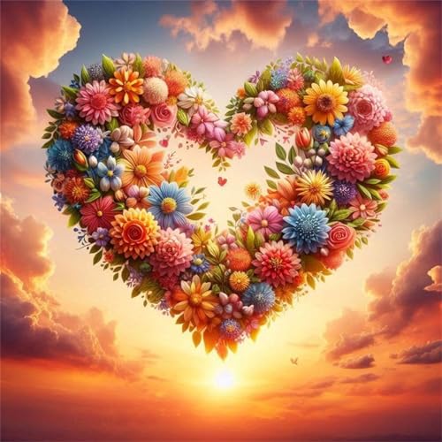 Puzzles 200 Teile Erwachsene,28x28 cm Lernspiel Herausforderung Spielzeug 200 Teile Liebe Blumen Sonnenuntergang Puzzles für Erwachsene Puzzles 200 Teile Erwachsene,28x28 cm Lernspiel Herausforderung Spielzeug 200 Teile Liebe Blumen Sonnenuntergang Puzzles für Erwachsene von Yeecer