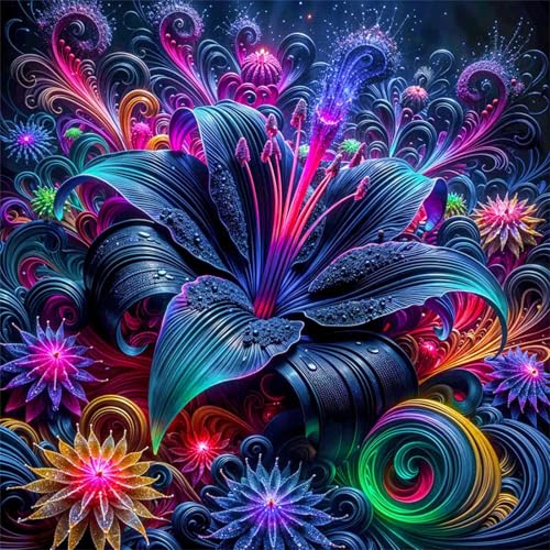 Puzzles 200 Teile Erwachsene,28x28 cm Lernspiel Herausforderung Spielzeug 200 Teile Schwarze Lilien Blumen Puzzles für Erwachsene Puzzles 200 Teile Erwachsene,28x28 cm Lernspiel Herausforderung Spielzeug 200 Teile Schwarze Lilien Blumen Puzzles für Erwachsene von Yeecer