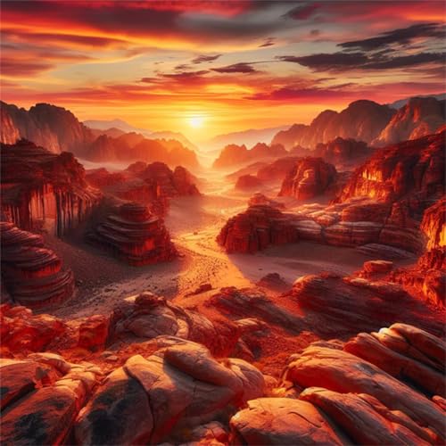 Puzzles 200 Teile Erwachsene,28x28 cm Lernspiel Herausforderung Spielzeug 200 Teile Sonnenuntergang im Red Canyon Puzzles für Erwachsene Puzzles 200 Teile Erwachsene,28x28 cm Lernspiel Herausforderung Spielzeug 200 Teile Sonnenuntergang im Red Canyon Puzzles für Erwachsene von Yeecer