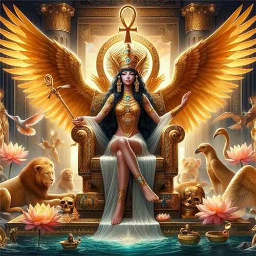 Puzzles 500 Teile Erwachsene,45x45 cm Lernspiel Herausforderung Spielzeug 500 Teile Ägyptische Engelfrau Puzzles für Erwachsene Puzzles 500 Teile Erwachsene,45x45 cm Lernspiel Herausforderung Spielzeug 500 Teile Ägyptische Engelfrau Puzzles für Erwachsene von Yeecer