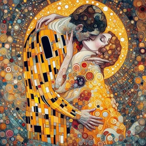 Puzzles 500 Teile Erwachsene,45x45 cm Lernspiel Herausforderung Spielzeug 500 Teile Berühmter Klimt-Kuss Puzzles für Erwachsene Puzzles 500 Teile Erwachsene,45x45 cm Lernspiel Herausforderung Spielzeug 500 Teile Berühmter Klimt-Kuss Puzzles für Erwachsene von Yeecer