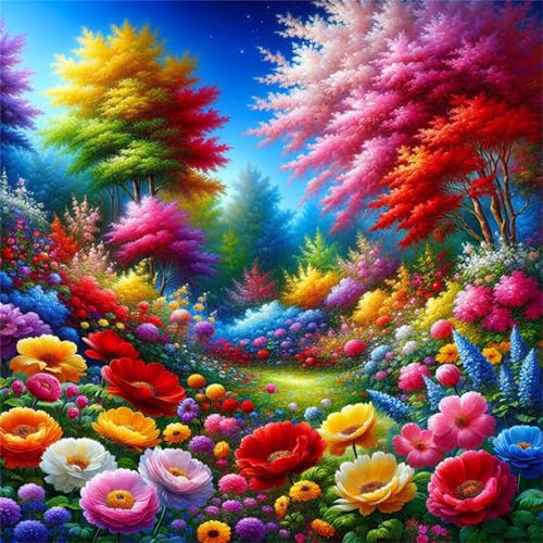 Puzzles 500 Teile Erwachsene,45x45 cm Lernspiel Herausforderung Spielzeug 500 Teile Bunte Blumen Bäume Puzzles für Erwachsene Puzzles 500 Teile Erwachsene,45x45 cm Lernspiel Herausforderung Spielzeug 500 Teile Bunte Blumen Bäume Puzzles für Erwachsene von Yeecer