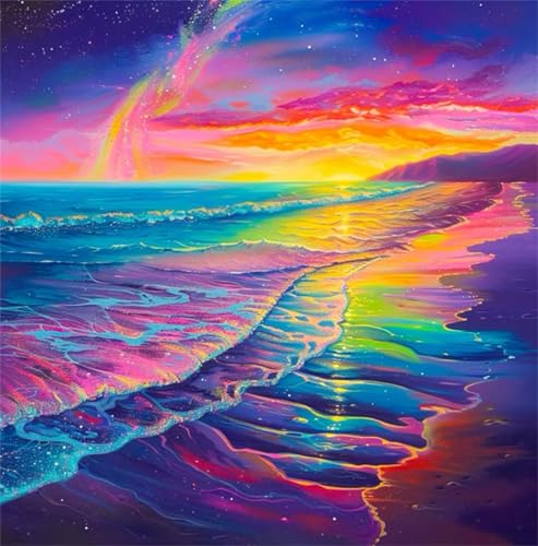 Puzzles 500 Teile Erwachsene,45x45 cm Lernspiel Herausforderung Spielzeug 500 Teile Bunter Strand Puzzles für Erwachsene Puzzles 500 Teile Erwachsene,45x45 cm Lernspiel Herausforderung Spielzeug 500 Teile Bunter Strand Puzzles für Erwachsene von Yeecer