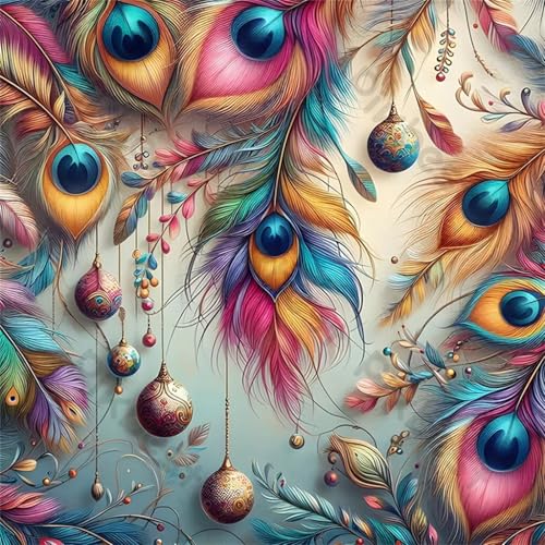 Puzzles 500 Teile Erwachsene,45x45 cm Lernspiel Herausforderung Spielzeug 500 Teile Pfauenfedern Puzzles für Erwachsene Puzzles 500 Teile Erwachsene,45x45 cm Lernspiel Herausforderung Spielzeug 500 Teile Pfauenfedern Puzzles für Erwachsene von Yeecer