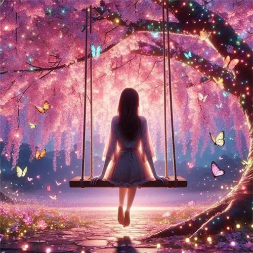 Puzzles 500 Teile Erwachsene,45x45 cm Lernspiel Herausforderung Spielzeug 500 Teile Romantisches Swing-Girl Puzzles für Erwachsene Puzzles 500 Teile Erwachsene,45x45 cm Lernspiel Herausforderung Spielzeug 500 Teile Romantisches Swing-Girl Puzzles für Erwachsene von Yeecer