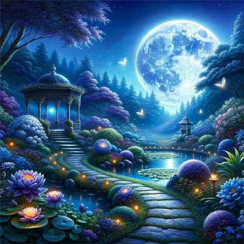Puzzles 70 Teile Erwachsene,16x16 cm Lernspiel Herausforderung Spielzeug 70 Teile Park Mondlicht Blumen Puzzles für Erwachsene Puzzles 70 Teile Erwachsene,16x16 cm Lernspiel Herausforderung Spielzeug 70 Teile Park Mondlicht Blumen Puzzles für Erwachsene von Yeecer