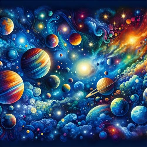 Puzzles 70 Teile Erwachsene,16x16 cm Lernspiel Herausforderung Spielzeug 70 Teile Universumslandschaft Puzzles für Erwachsene Puzzles 70 Teile Erwachsene,16x16 cm Lernspiel Herausforderung Spielzeug 70 Teile Universumslandschaft Puzzles für Erwachsene von Yeecer