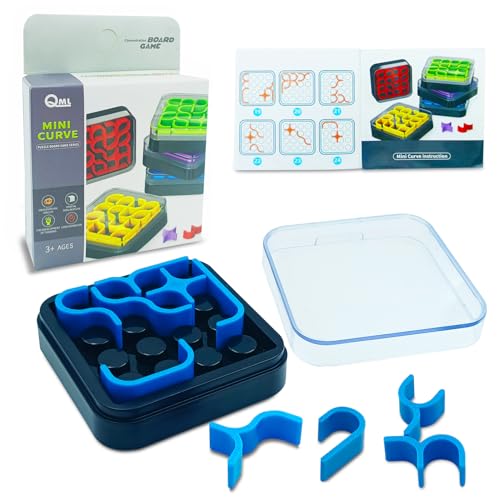 Yeefunjoy Geduld Spiel Knobelspiele IQ Test Puzzle Toys Für Kinder Ab 6-10+ Jahre Geduldspiele Smart Cube Für Kinder Und Erwachsene Denkspiel Knobelspiel Kindergeburtstag Mitgebsel Gastgeschenke(Blau) von Yeefunjoy