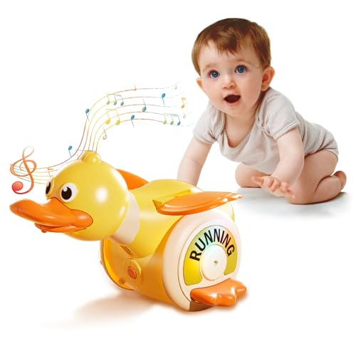 Yeelan Krabbelnde Baby Spielzeug, Musik Babyspielzeug für 6-12-18 Monate, Krabbelspielzeug Musikalische mit Lichter und Musik, Interaktives Baby Geschenk Kinderspielzeug Junge Mädchen Yeelan Krabbelnde Baby Spielzeug, Musik Babyspielzeug für 6-12-18 Monate, Krabbelspielzeug Musikalische mit Lichter und Musik, Interaktives Baby Geschenk Kinderspielzeug Junge Mädchen von Yeelan