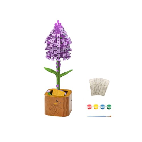 Yeenano Puzzle Holz Lila,3D Puzzle Blumen Blumenstrauß DIY-Blume Aus Holz,Modellbausätze Für Künstliche Blumen Zum Zusammenbauen Für Erwachsene,Heimdekoration Und Valentinstags Spielzeug Geschenkset Yeenano Puzzle Holz Lila,3D Puzzle Blumen Blumenstrauß DIY-Blume Aus Holz,Modellbausätze Für Künstliche Blumen Zum Zusammenbauen Für Erwachsene,Heimdekoration Und Valentinstags Spielzeug Geschenkset von Yeenano