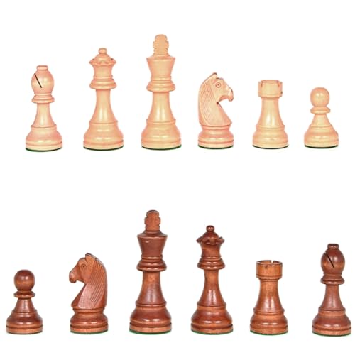 Yeihhtuk 3,75, 32 Gewichtete Schachfiguren Aus Von Oeavy, Brettspiel oder für ein Luxuriöses Professionelles Schachspiel von Yeihhtuk