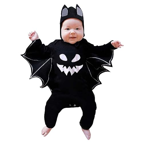 Halloween Kostüm Neugeborenes Mädchen Skelett Kleid Karneval Neugeborenes Kind Kostüme Halloween Neugeborene Lustige Fledermaus Strampler mit Kapuze Ohren Strampler Baby Outfits Set Kinder Halloween Kostüm Neugeborenes Mädchen Skelett Kleid Karneval Neugeborenes Kind Kostüme Halloween Neugeborene Lustige Fledermaus Strampler mit Kapuze Ohren Strampler Baby Outfits Set Kinder von Yekdmxop