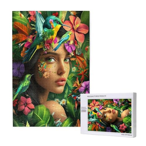 Puzzle 1500 Teile Frau Puzzles für Erwachsene Blume HD Puzzel Anspruchsvolles und Lustig Kreatives Unterhaltungsspiel, DIY Holzpuzzle für Erwachsene Als Feiertage Deko Geschenk fur Frauen M-1182 Puzzle 1500 Teile Frau Puzzles für Erwachsene Blume HD Puzzel Anspruchsvolles und Lustig Kreatives Unterhaltungsspiel, DIY Holzpuzzle für Erwachsene Als Feiertage Deko Geschenk fur Frauen M-1182 von Yeogcohe
