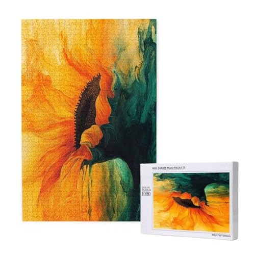 Puzzle 3000 Teile Abstrakt Puzzles für Erwachsene Sonnenblume HD Puzzel Anspruchsvolles und Lustig Kreatives Unterhaltungsspiel, DIY Holzpuzzle für Erwachsene Als Feiertage Geschenk fur Frauen M-1719 Puzzle 3000 Teile Abstrakt Puzzles für Erwachsene Sonnenblume HD Puzzel Anspruchsvolles und Lustig Kreatives Unterhaltungsspiel, DIY Holzpuzzle für Erwachsene Als Feiertage Geschenk fur Frauen M-1719 von Yeogcohe