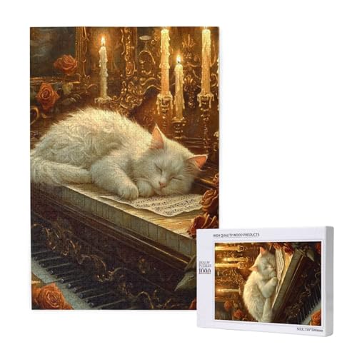Puzzle 3000 Teile Klavier Puzzles für Erwachsene Katze HD Puzzel Anspruchsvolles und Lustig Kreatives Unterhaltungsspiel, DIY Holzpuzzle für Erwachsene Als Feiertage Geschenk fur Frauen M-1819 Puzzle 3000 Teile Klavier Puzzles für Erwachsene Katze HD Puzzel Anspruchsvolles und Lustig Kreatives Unterhaltungsspiel, DIY Holzpuzzle für Erwachsene Als Feiertage Geschenk fur Frauen M-1819 von Yeogcohe