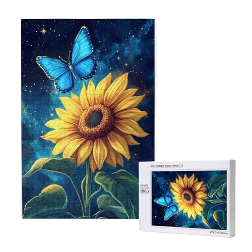 Puzzle 3000 Teile Sonnenblume Puzzles für Erwachsene Schmetterling HD Puzzel Anspruchsvolles Lustig Kreatives Unterhaltungsspiel,DIY Holzpuzzle für Erwachsene Als Feiertage Geschenk fur Frauen M-1211 Puzzle 3000 Teile Sonnenblume Puzzles für Erwachsene Schmetterling HD Puzzel Anspruchsvolles Lustig Kreatives Unterhaltungsspiel,DIY Holzpuzzle für Erwachsene Als Feiertage Geschenk fur Frauen M-1211 von Yeogcohe