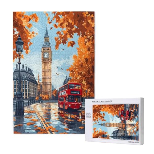 Puzzle 5000 Teile Herbst Puzzles für Erwachsene London HD Puzzel Anspruchsvolles und Lustig Kreatives Unterhaltungsspiel, DIY Holzpuzzle für Erwachsene Als Feiertage Geschenk fur Frauen M-1693 Puzzle 5000 Teile Herbst Puzzles für Erwachsene London HD Puzzel Anspruchsvolles und Lustig Kreatives Unterhaltungsspiel, DIY Holzpuzzle für Erwachsene Als Feiertage Geschenk fur Frauen M-1693 von Yeogcohe