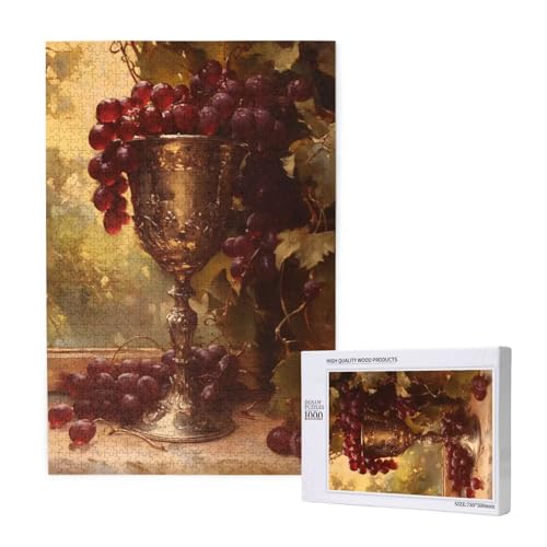 Puzzle 5000 Teile Obst Puzzles für Erwachsene Traube HD Puzzel Anspruchsvolles und Lustig Kreatives Unterhaltungsspiel, DIY Holzpuzzle für Erwachsene Als Feiertage Deko Geschenk fur Frauen M-1690 Puzzle 5000 Teile Obst Puzzles für Erwachsene Traube HD Puzzel Anspruchsvolles und Lustig Kreatives Unterhaltungsspiel, DIY Holzpuzzle für Erwachsene Als Feiertage Deko Geschenk fur Frauen M-1690 von Yeogcohe