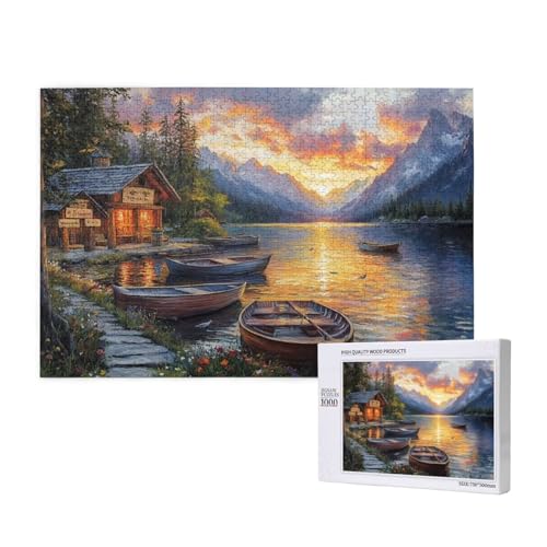 Puzzle 5000 Teile Sonnenuntergang Puzzles für Erwachsene Landschaft HD Puzzel Anspruchsvolles Lustig Kreatives Unterhaltungsspiel,DIY Holzpuzzle für Erwachsene Als Feiertage Geschenk fur Frauen M-710 Puzzle 5000 Teile Sonnenuntergang Puzzles für Erwachsene Landschaft HD Puzzel Anspruchsvolles Lustig Kreatives Unterhaltungsspiel,DIY Holzpuzzle für Erwachsene Als Feiertage Geschenk fur Frauen M-710 von Yeogcohe