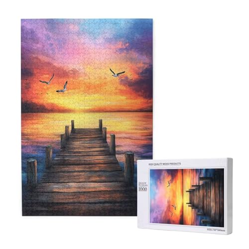 Puzzle 5000 Teile Sonnenuntergang Puzzles für Erwachsene Ozean HD Puzzel Anspruchsvolles und Lustig Kreatives Unterhaltungsspiel, DIY Holzpuzzle für Erwachsene Als Feiertage Geschenk fur Frauen M-1707 Puzzle 5000 Teile Sonnenuntergang Puzzles für Erwachsene Ozean HD Puzzel Anspruchsvolles und Lustig Kreatives Unterhaltungsspiel, DIY Holzpuzzle für Erwachsene Als Feiertage Geschenk fur Frauen M-1707 von Yeogcohe