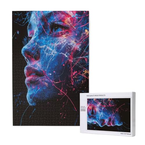 Puzzle Abstrakt,Puzzle 4000 Teile Frau Holzpuzzle Erwachsene mit Geschenkbox und Poster,Schwieriges,Unterhaltsames,Herausforderndes,Geeignet für Anfänger ab 14 Jahren,Geschenke für Frauen M-1766 Puzzle Abstrakt,Puzzle 4000 Teile Frau Holzpuzzle Erwachsene mit Geschenkbox und Poster,Schwieriges,Unterhaltsames,Herausforderndes,Geeignet für Anfänger ab 14 Jahren,Geschenke für Frauen M-1766 von Yeogcohe