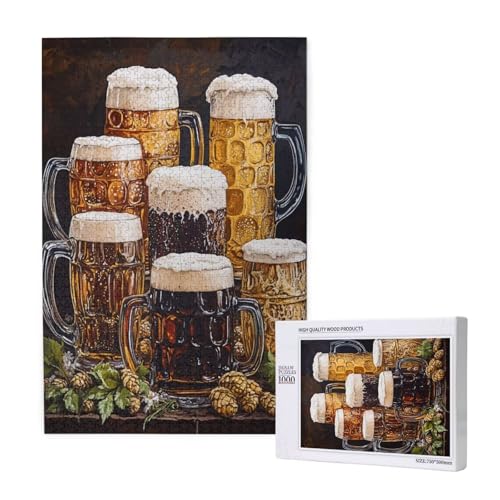 Puzzle Bier,Puzzle 4000 Teile Küche Holzpuzzle Erwachsene mit Geschenkbox und Poster,Schwieriges,Unterhaltsames,Herausforderndes,Geeignet für Anfänger ab 14 Jahren,Geschenke für Männer/Frauen M-1785 Puzzle Bier,Puzzle 4000 Teile Küche Holzpuzzle Erwachsene mit Geschenkbox und Poster,Schwieriges,Unterhaltsames,Herausforderndes,Geeignet für Anfänger ab 14 Jahren,Geschenke für Männer/Frauen M-1785 von Yeogcohe