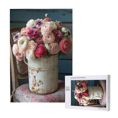 Puzzle Blume,Puzzle 2000 Teile Muttertag Holzpuzzle Erwachsene mit Geschenkbox,Schwieriges,Unterhaltsames,Herausforderndes,Geeignet für Anfänger ab 14 Jahren,Geschenke für Männer/Frauen M-1454 Puzzle Blume,Puzzle 2000 Teile Muttertag Holzpuzzle Erwachsene mit Geschenkbox,Schwieriges,Unterhaltsames,Herausforderndes,Geeignet für Anfänger ab 14 Jahren,Geschenke für Männer/Frauen M-1454 von Yeogcohe