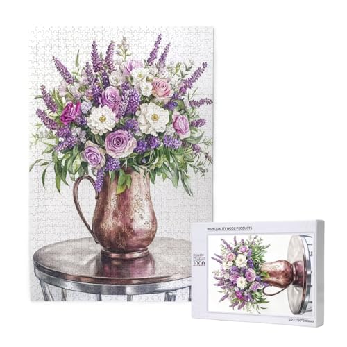 Puzzle Blume,Puzzle 4000 Teile Muttertag Holzpuzzle Erwachsene mit Geschenkbox,Schwieriges,Unterhaltsames,Herausforderndes,Geeignet für Anfänger ab 14 Jahren,Geschenke für Männer/Frauen M-1979 Puzzle Blume,Puzzle 4000 Teile Muttertag Holzpuzzle Erwachsene mit Geschenkbox,Schwieriges,Unterhaltsames,Herausforderndes,Geeignet für Anfänger ab 14 Jahren,Geschenke für Männer/Frauen M-1979 von Yeogcohe