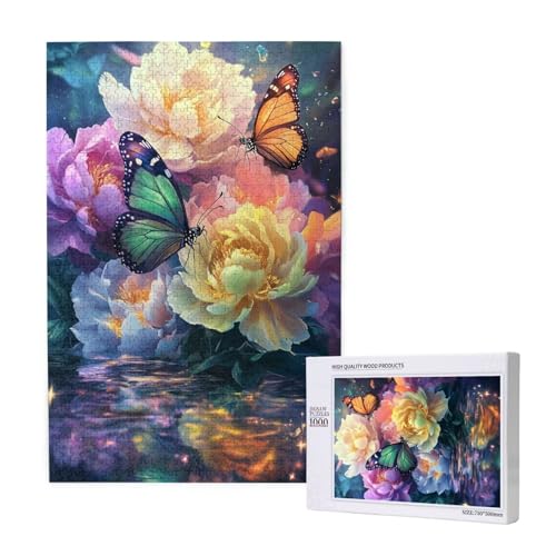 Puzzle Blume,Puzzle 4000 Teile Schmetterling Holzpuzzle Erwachsene mit Geschenkbox,Schwieriges,Unterhaltsames,Herausforderndes,Geeignet für Anfänger ab 14 Jahren,Geschenke für Männer/Frauen M-1869 Puzzle Blume,Puzzle 4000 Teile Schmetterling Holzpuzzle Erwachsene mit Geschenkbox,Schwieriges,Unterhaltsames,Herausforderndes,Geeignet für Anfänger ab 14 Jahren,Geschenke für Männer/Frauen M-1869 von Yeogcohe
